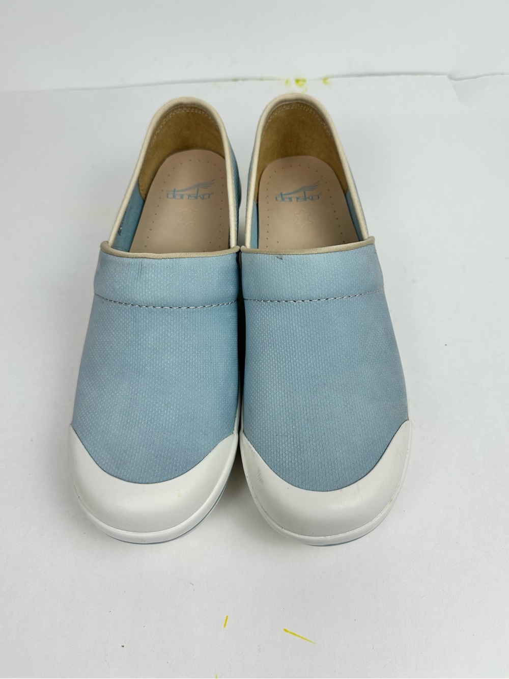 Dansko Volley Ceil Blue Leather Slip On EU 42 US 11.5/12